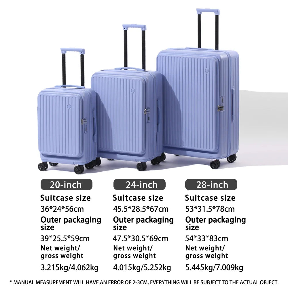 Front-pocket Travel Suitcase