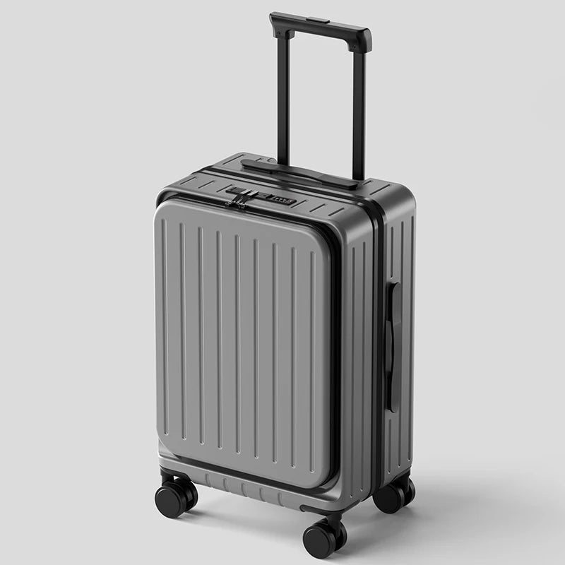 Modren Front-Opening Shinner Luggage