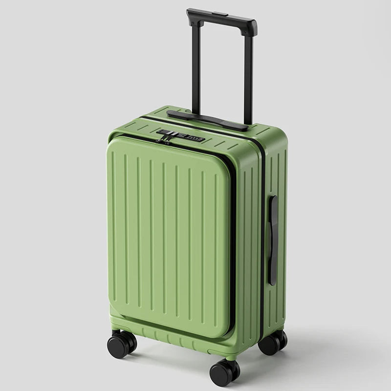 Modren Front-Opening Shinner Luggage