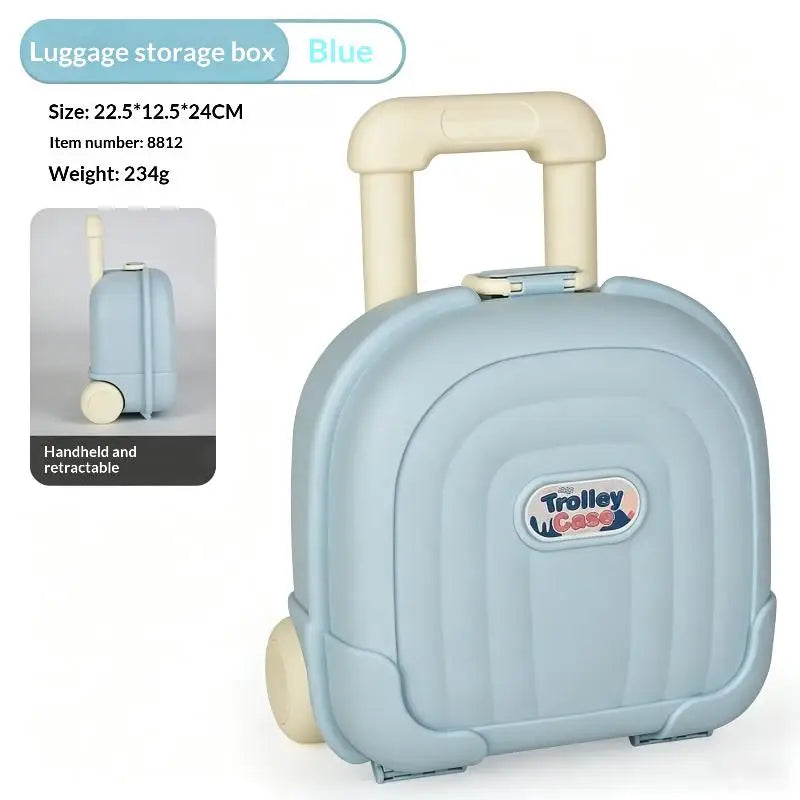 Mini Trolley Storage Case For Kids