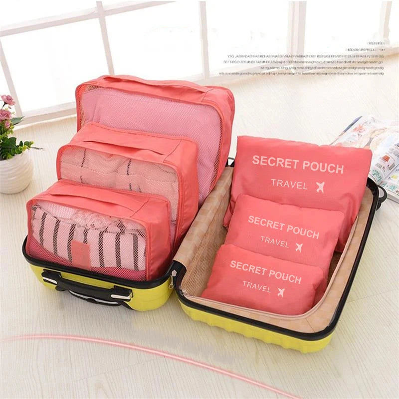 6pcs Travel Storage Bag