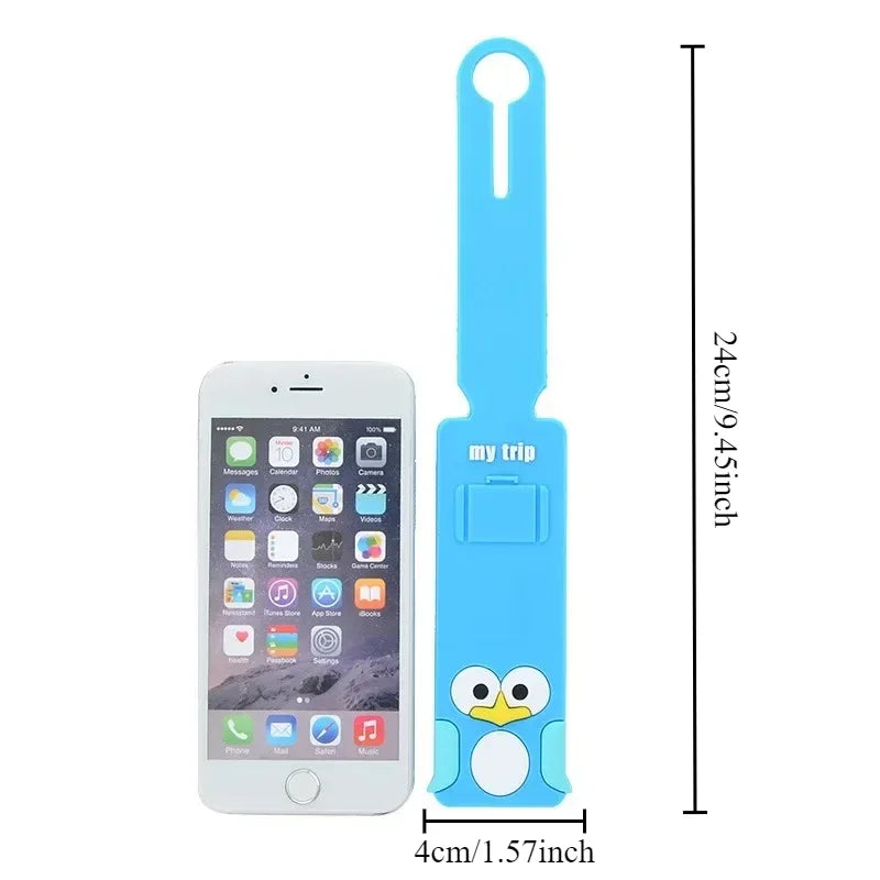 Silicone Luggage Tag