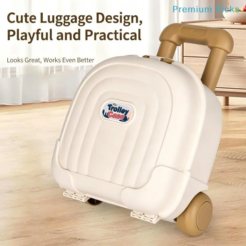 Mini Trolley Storage Case For Kids