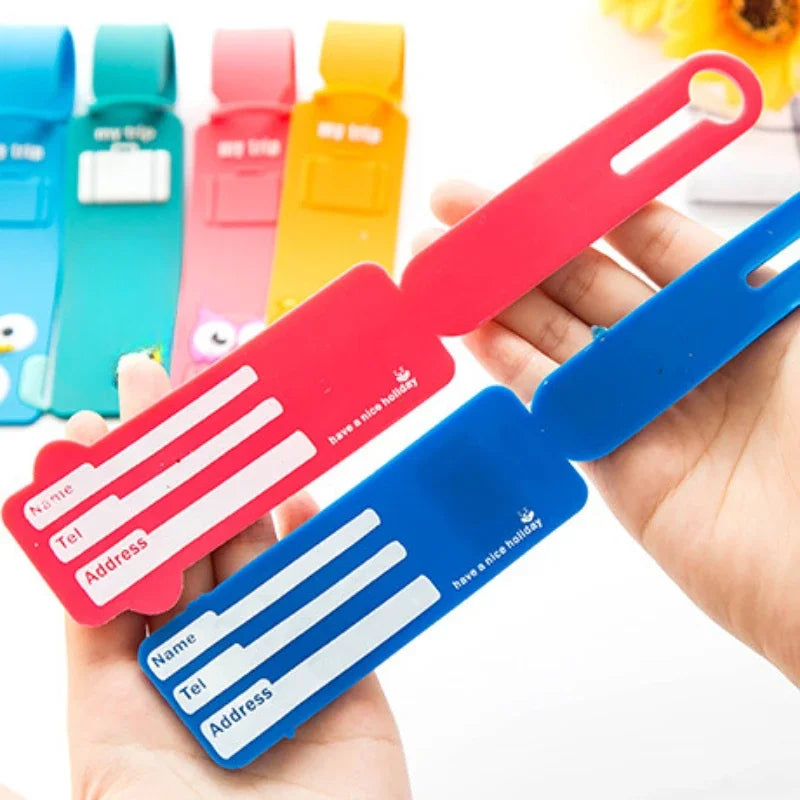 Silicone Luggage Tag