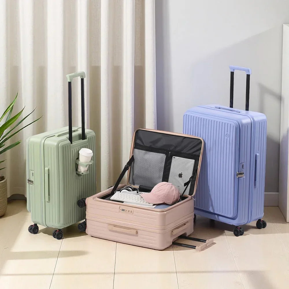 Front-pocket Travel Suitcase