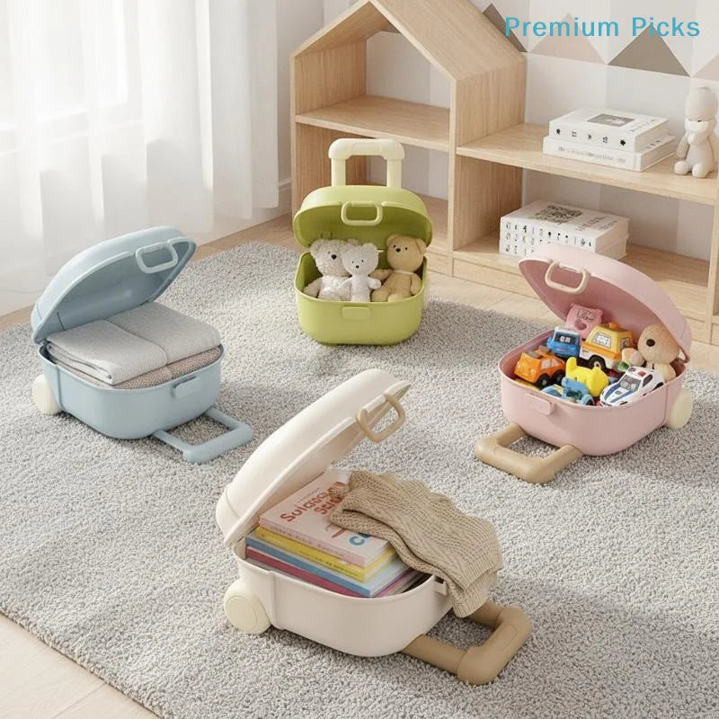 Mini Trolley Storage Case For Kids