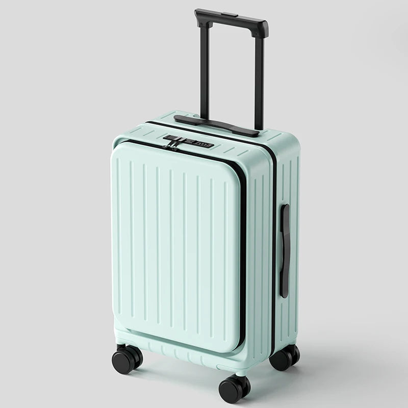 Modren Front-Opening Shinner Luggage