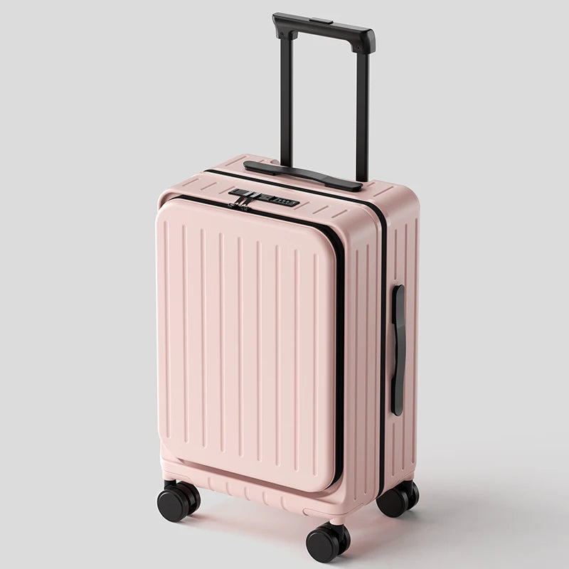 Modren Front-Opening Shinner Luggage
