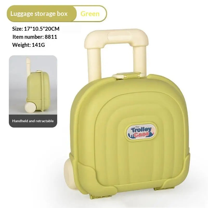 Mini Trolley Storage Case For Kids