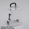 Transparent Mini Suitcase Trolley Luggage