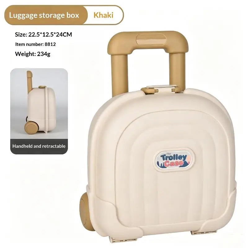 Mini Trolley Storage Case For Kids