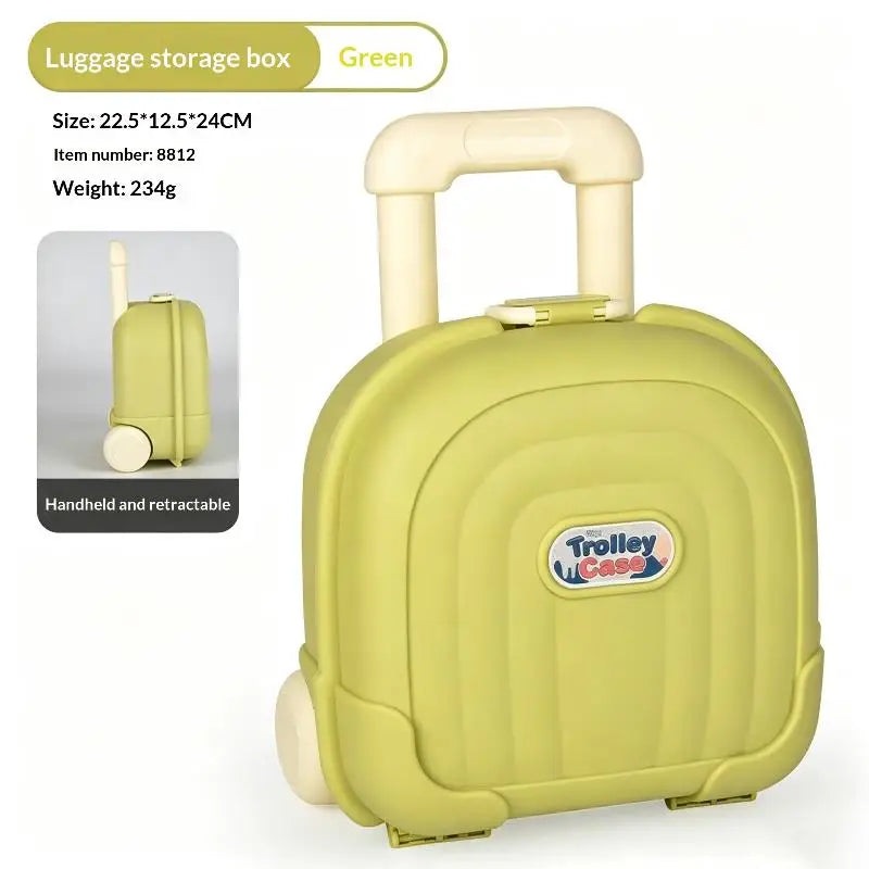 Mini Trolley Storage Case For Kids