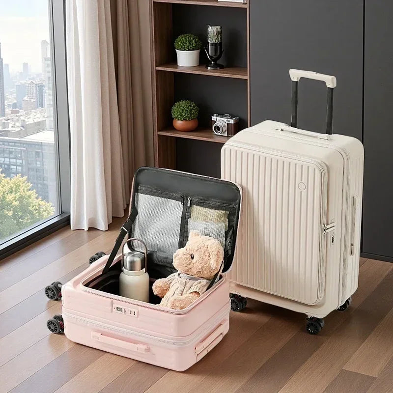 Front-pocket Travel Suitcase